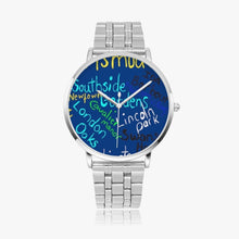 273. Instafamous Steel Strap Quartz watch