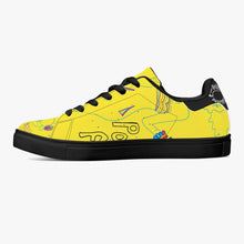 190. Classic Low-Top Leather Sneakers - White/Black