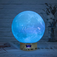 Bluetooth Portable Speaker Lamp LED Moon Lamp