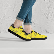 190. Classic Low-Top Leather Sneakers - White/Black