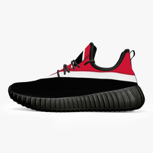 181. Mesh Knit Sneakers - White/Black