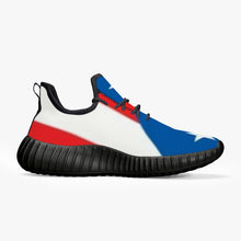 181. Mesh Knit Sneakers - White/Black