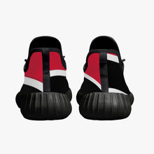 181. Mesh Knit Sneakers - White/Black