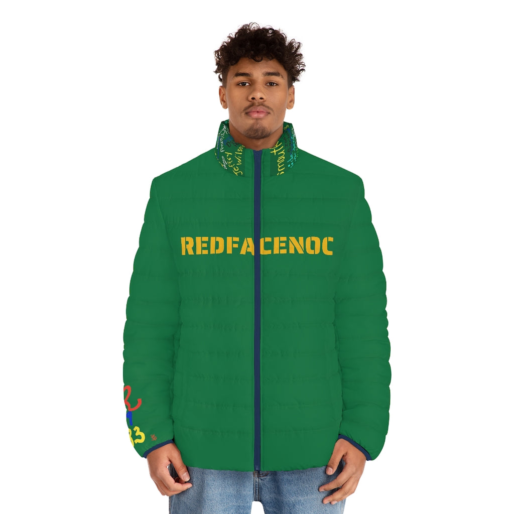 Men's Puffer Jacket (AOP)