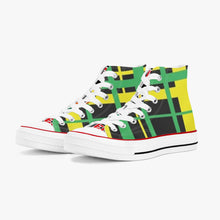 285. New High-Top Canvas Shoes - White