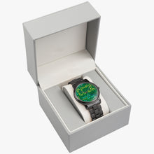 154. Folding Clasp Type Stainless Steel Quartz Watch (With Indicators)