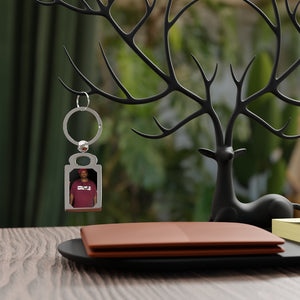 Rectangle Photo Keyring