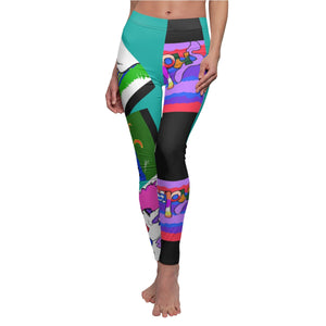 Women's Cut & Sew Casual Leggings