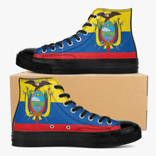 286. New High-Top Canvas Shoes - Black