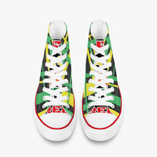 285. New High-Top Canvas Shoes - White