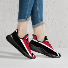 181. Mesh Knit Sneakers - White/Black