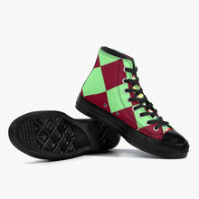 286. New High-Top Canvas Shoes - Black