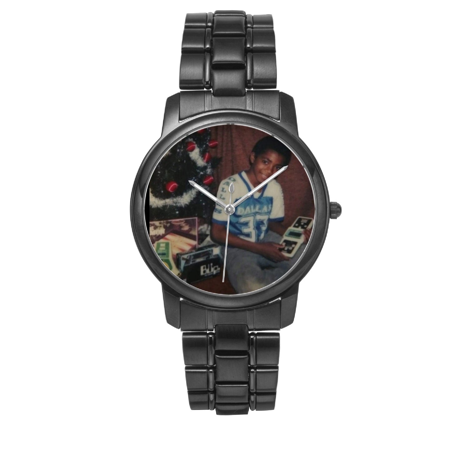 153. Folding Clasp Type Stainless Steel Quartz Watch