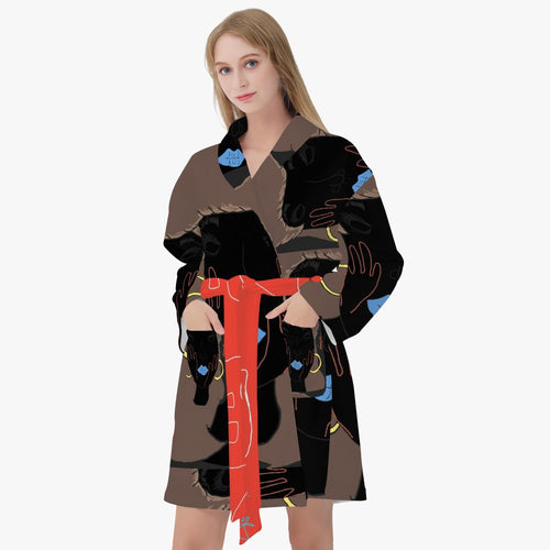 202. Women's Loose-fitting Bathrobe