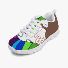 216. Kids' Lightweight Mesh Sneakers - White