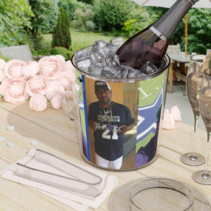 Ice Bucket with Tongs