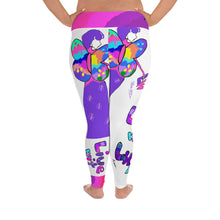 All-Over Print Plus Size Leggings