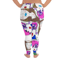 All-Over Print Plus Size Leggings