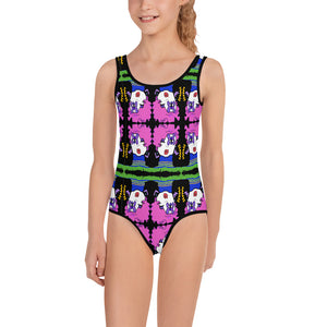 All-Over Print Kids Swimsuit