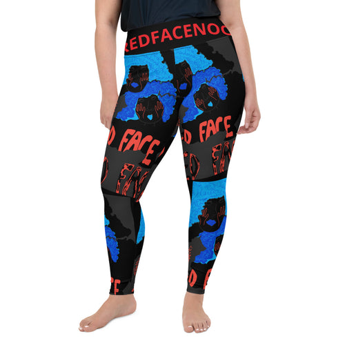 All-Over Print Plus Size Leggings