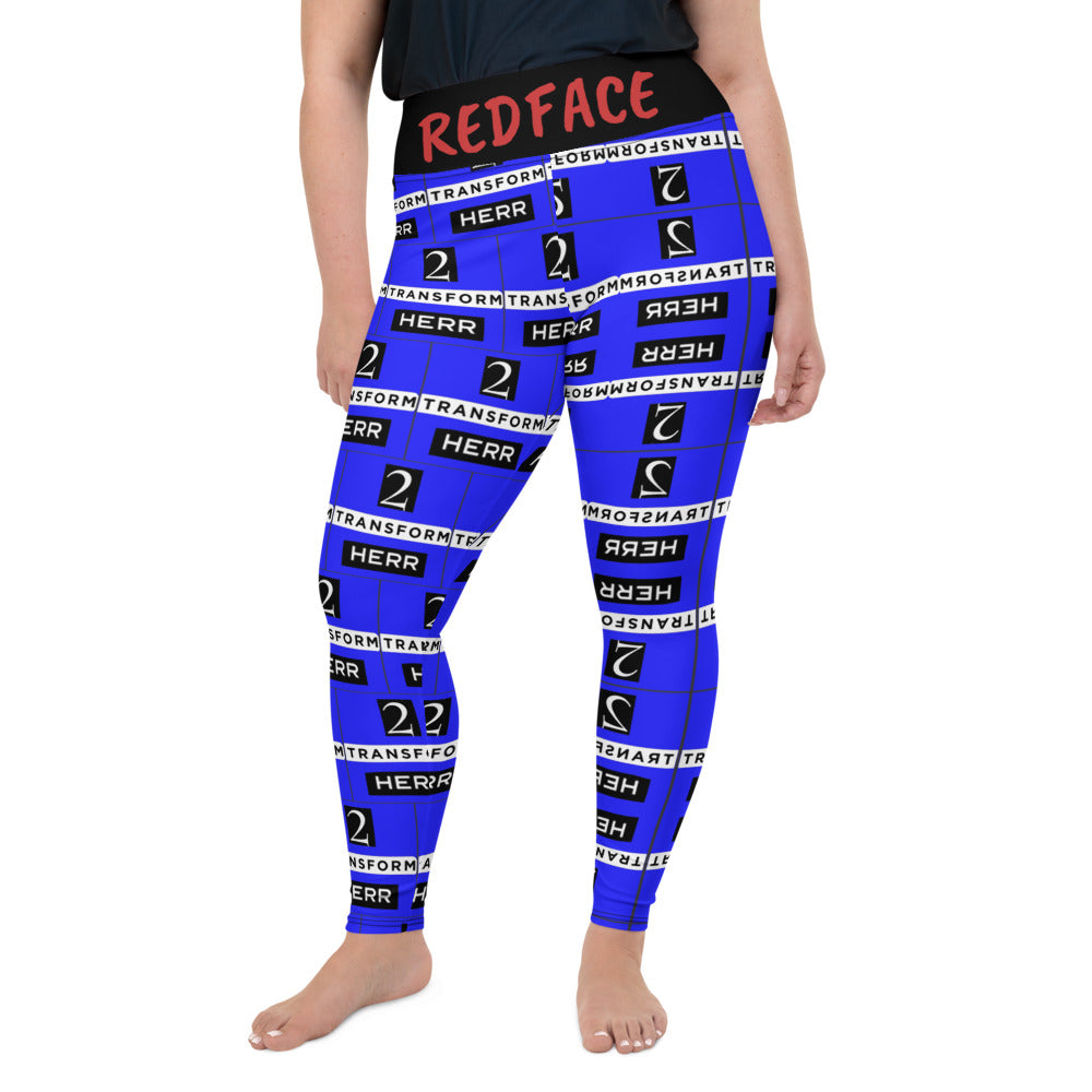 All-Over Print Plus Size Leggings