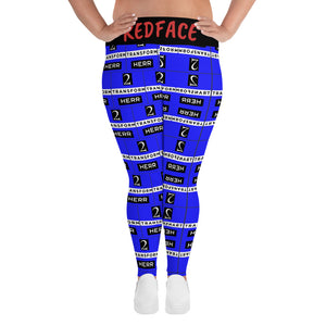 All-Over Print Plus Size Leggings