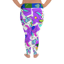 All-Over Print Plus Size Leggings