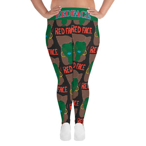 All-Over Print Plus Size Leggings
