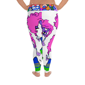 All-Over Print Plus Size Leggings