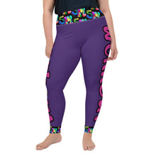 All-Over Print Plus Size Leggings