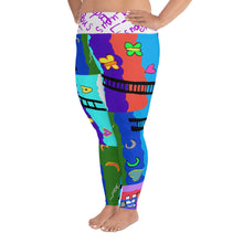 All-Over Print Plus Size Leggings