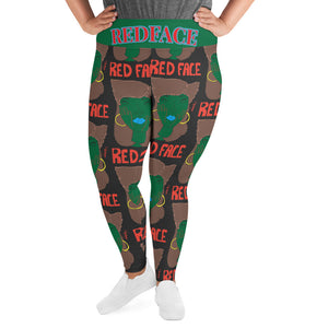 All-Over Print Plus Size Leggings
