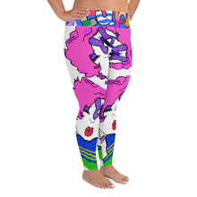 All-Over Print Plus Size Leggings