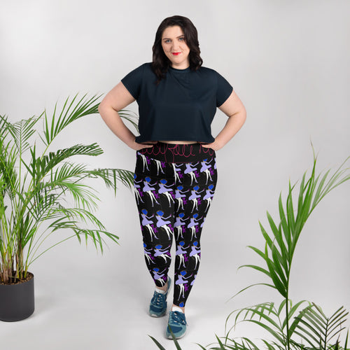 All-Over Print Plus Size Leggings