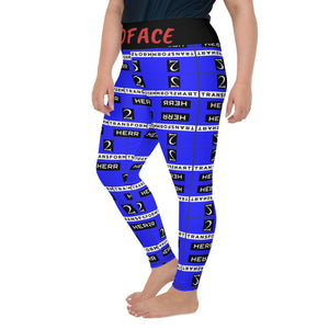 All-Over Print Plus Size Leggings