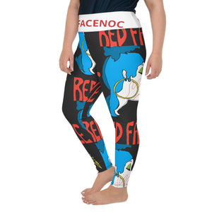 All-Over Print Plus Size Leggings