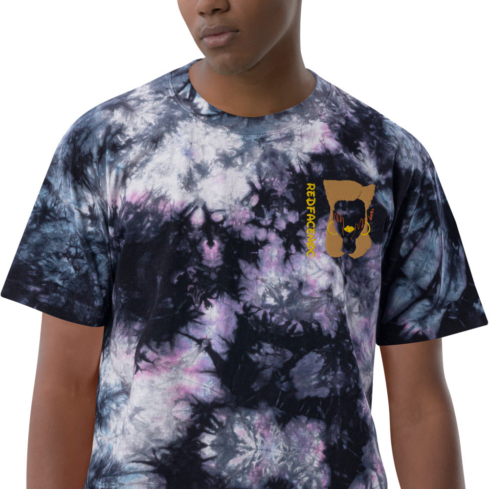 Oversized tie-dye t-shirt