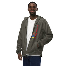 Unisex lightweight zip up windbreaker